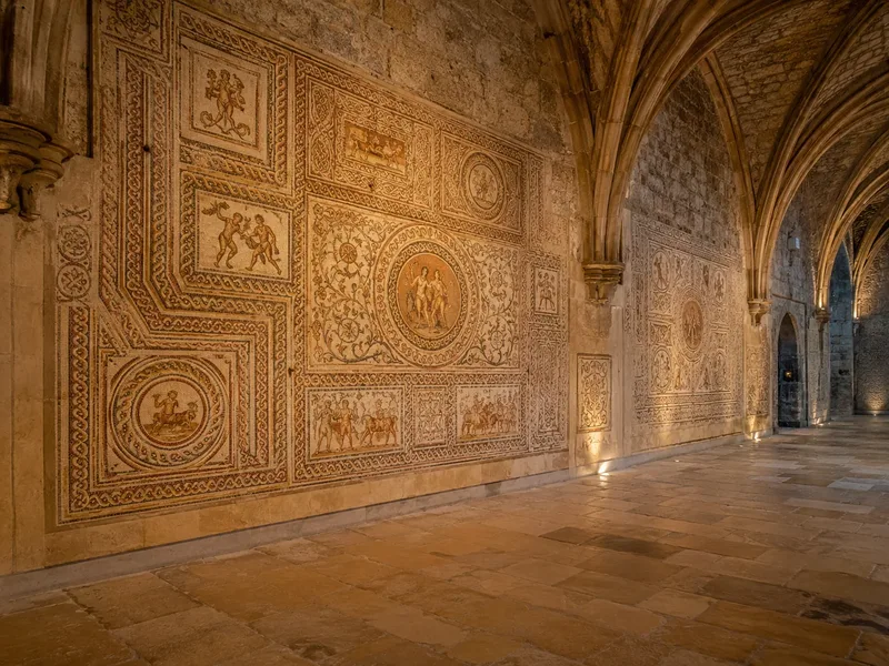 2nd–3rd century Roman mosaics in the Salón de los Mosaicos